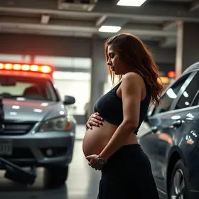 grávida tem mal súbito e invade academia