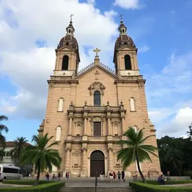 lavagem da escadaria da Catedral de Campinas