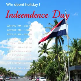 feriado da independência