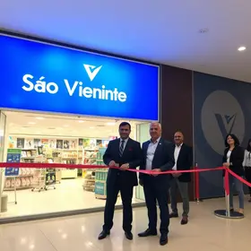 primeira loja do Grupo São Vicente